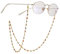 Dreamtimes Brillenkette für Frauen Handgemachter Schmetterling Brillenband Kette Brillenhalskette Maskenkette Augengläser Ketten (Farbig-G)