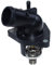Auto-Thermostat Wasserpumpenauslassthermostat 12674639 12666569 / Passend for Cadillac Chevrolet GMC Escalade ESV Suburban Sierra Silverado Yukon Tahoe Thermostat mit Gehäuse und Dichtung