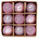 Zeroupshop Weihnachtskugeln, 9 Stück, 8 cm, bruchsichere Weihnachtsbaumkugeln, hängende Weihnachtsanhänger für Weihnachten, Zuhause, Party, Festival, Dekoration (für Rosa)