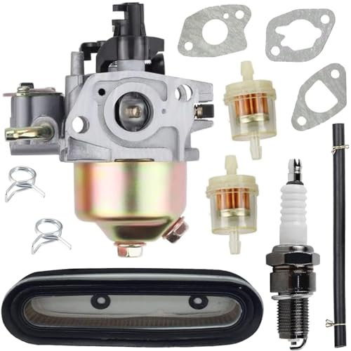ZAMDOE GXV160 Carburetor for Honda GXV120 GXV140 GXV160 Engine HR216 HRA216 HRC216 Lawn Mower Replace 16100-ZE6-W01 16100-ZE7-W21 Air Filter Replace 17210-Z1V-003 17210-ZE7-305