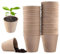 20 Piezas Macetas de Semillas de Biodegradables para Plántulas,Macetas Biodegradables Semilleros,Macetas Semillas Redondas,Macetas Biodegradable de Germinación para Cultivo de Plantas