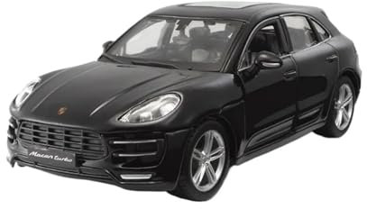 YCNXEB Miniatur Modelle 1:24 Für Porsche Macan Turbo SUV Metall Druckguss Auto Modell Junge Sammelt Statische Klassiker Originalgetreue Nachbildung