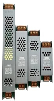 1 unidad de controlador LED ultrafino 60W 100W 150W 200W 300W 400W 170-260V AC/DC 12V 24V fuente de alimentación Adaptador convertidor de tira de luz(24V,200W)