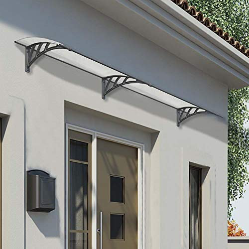 Palram Canopy, Rain Cover, Canopy Neo 4050/Clear/410X86 cm (W x D)/Door Canopy and Prix PROMO Auvent Contemporain (2700)
