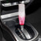 Riloer Universal Car Handschaltknopf, Crystal Bubble Pink + Weiß Schaltknauf （15CM）