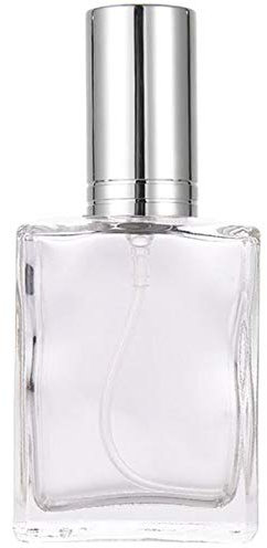 Zénitude Glassworks 15ml Empty Glass Perfume Bottle with Fine Mist Atomiser Small Spray Bottle Pocket/Travel Size (Clear)
