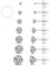 YADOCA 7 Paare Damen Ohrstecker Silber Zirkonia Ohrstecker Ohrringe Set 316L Edelstah Hypoallergen Unisex Klein Schlafen Knorpel Ohrstecker 2-8mm Silber
