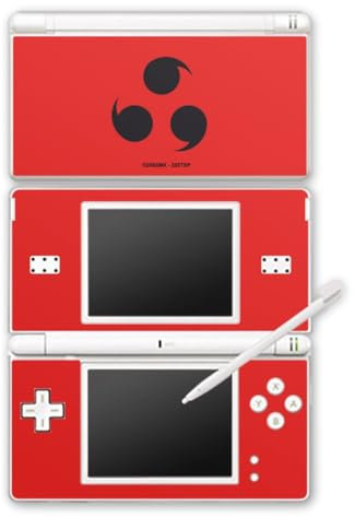 Autocollant Compatible avec Nintendo DS Lite Sticker Film Autocollant Naruto Shippuden Sharingan Produit sous Licence Officielle