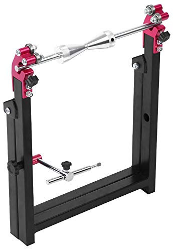 Ausla Equilibrador de Ruedas de Motocicleta, Soporte de Equilibrio de Ruedas de Acero con Accesorios de instalación para Garaje