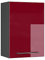 Vicco Hängeschrank Fame-Line, hängender Küchenschrank, Bordeaux Hochglanz/Anthrazit, 50 cm