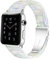 Light Compatible with Apple Watch Straps 38mm 40mm 41mm,Resin Strap for Apple Watch Series 7 6 SE 5 4 3 2 1(Phantom Pearl,38mm/40mm/41mm)