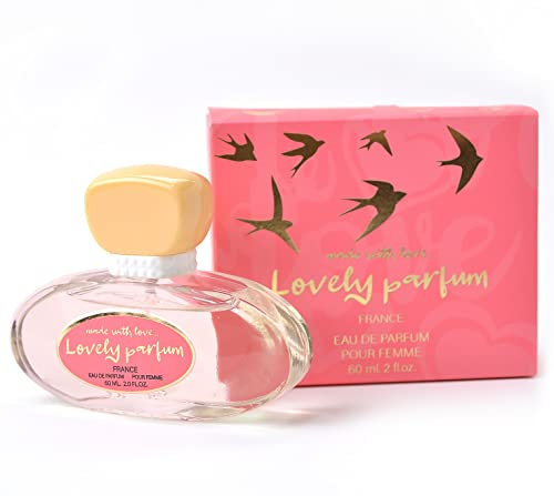 MADE WITH LOVE Parfüm | eau de parfum französisch damen | für frauen | Frankreich | frau | 60 ml (LOVELY PARFUM [blumig & orientalisch])