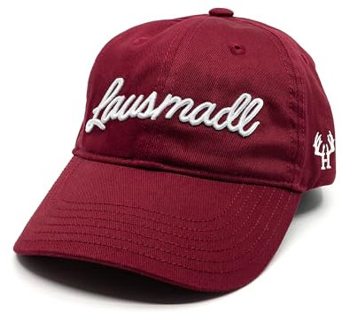 Du Hirsch Bayerisches Strapback Cap Lausmadl Weinrot Twill XL