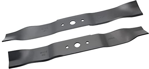 SECURA Jeu de lames (mulching) compatible avec SENTAR NOGARO [299964483/UVG] Tracteur de pelouse