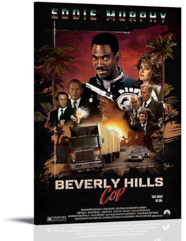 BOLNEY Beverly Hills Leinwand-Poster, dekoratives Gemälde, Leinwand-Wandposter und Kunstdruck, modernes Familienschlafzimmer-Dekor-Poster, 30 x 45 cm