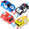 AniSqui Track Cars, 4 Pack Race Cars Autorennbahn Spielzeug Auto, 5 LED Blinklichtern Magic Toys, Childs Geschenke by