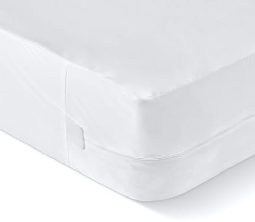 Hypnia - Housse intégrale Matelas | Protège Matelas intégral | Anti-punaises de lit - Lot de Deux (90x190cm)