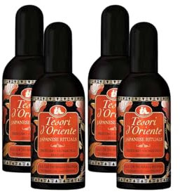 Tesori d´Oriente – Deodorant Japanese Rituals Sinnlicher und unvergesslicher Duft, Format 100 ml (4 Flaschen)