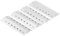 Edelstahl Brennerabdeckung für Enders Chicago 3, Enders Boston Pro 3K, 36,5 x 12cm Universal Ersatzteile Flammenverteiler für Enders Boston 6 Kr Turbo, Tepro 3561, Barbecook Brahma 4.0, 4 Stück