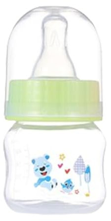Baby Bottles - 50ml Reusable Baby Bottle | Breast Milk Small Baby Bottles | Baby Feeding Bottle | Bottles for Breastfeeding Babies | Portable Feeder for Babies, Milk, Juice, Water