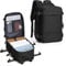 SZLX for Ryanair Cabin Bags 40x20x25 Underseat Carry-ons Bag,Easyjet Cabin Bag Travel Backpack Cabin Size Hand Luggage with Water Bottle Holder Travel Ruscksack Fit 14 Inch Laptop Black