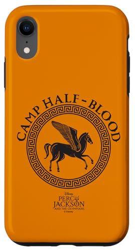 Hülle für iPhone XR Disney Percy Jackson and the Olympians Camp Iconic Pegasus