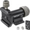 PH3 Einbeinstativ Gimbal Kopf, CNC All Metal Side Sattel Neigung Einbeinstativ Kopf mit Arca Swiss Schnellwechselplatte für Kamerastative, Einbeinstative und Lange Teleobjektive, Max Last 22lbs/10kg