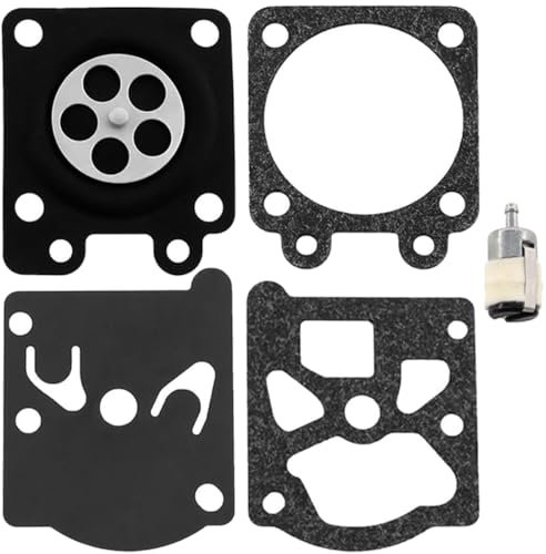 ZAMDOE Vergaser-Reparatursatz für Dolmar PS32 PS35 PS350 PS420 Kettensäge, Zubehör für Walbro C1Q Vergasermembran-Reparatursatz