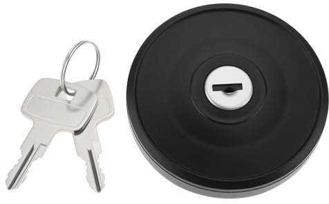 OTOTEC Tankdeckel für Auto Benzin Diesel Abschließbar POLC10106 Kompatibel mit Peugeot Partner 2008–2015 mit Schlüssel