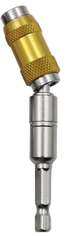 Durability Hexadecimal Shank Bit Holder Rod Locking Feature For Versatility Power Tool Compatibility Locking Extension Rod