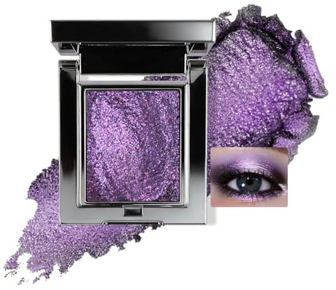 U-Shinein Chameleon Purple Eyeshadow, Holographic Multichrome Eyeshadow
