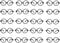 COSORO 20 Pcs Black Plastic Wizard Glasses Kids Round Glasses Frame No Lenses Eyeglasses Posing Props Costume,for Kids Favor Halloween,Harry Potter Costume Party Supplies Party Bag Fillers
