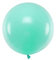 KULTFAKTOR GmbH Latex-Luftballon runder Ballon Partydeko minzgrün 60 cm Einheitsgröße