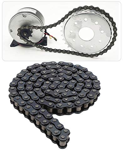Juicemoo Elektro-Dreirad-Kette, Elektroroller-Kette, High Speed ​​für Elektro-Dreirad Elektroroller Elektrofahrrad-Ersatzteile(Kette vom Typ 428)