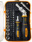 Ratcheting Screwdriver Set TOOLMAK 61pcs Socket Set & Magnetic Screwdriver Bit Set with Rotatable Ratchet Handles ＆ Storage Case，Household Repair Tool Kits for Bike
