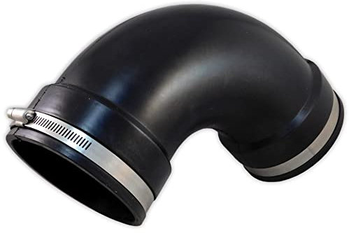Aquacadabra Rubber 3 90 Degree Elbow Strong Durable Tube Pipe Adapter for Pond/Garden Use