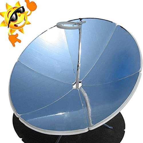 YILEFU CuisinièRe Solaire à Concentration,Cuiseur Solaire Parabolique Classique 1800w,Four Solaire Portable RéChaud de Camping,pour Plein Air,Cuisson Au Barbecue,Durable Et Non DéFormé