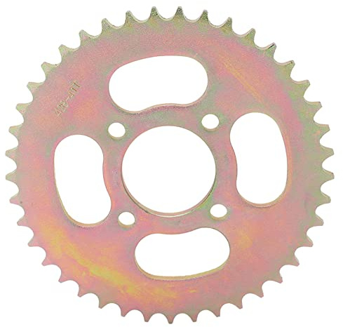 Piñón de Cadena Trasero 428 41T 41 Dientes Piñón Trasero Cog Acero Piñón de Transmisión Trasera Reemplazo para DIY ATV Motocicleta Ligera