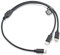 Tilta USB-C auf Dual USB-C Splitter Steuerkabel 350mm Kompatibel mit DJI Focus Motoren und DJI RavenEye TCB-USBC-2USBC