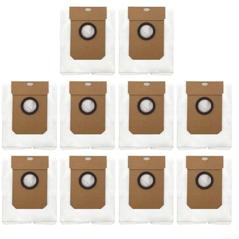 Bolsas para aspiradora, bolsas de polvo de repuesto para Cecotec para Conga 11090 piezas de accesorios de aspiradora (paquete de 10)