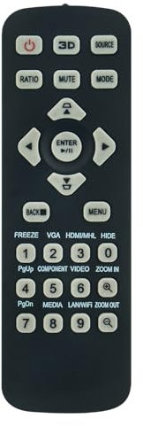 VINABTY Neu Fernbedienung Ersatz für ACER T-2503/V34S Remote Controller
