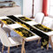 Lets Joy Ramadan Kareem Tischläufer, 4PCS Ramadan Tischsets, Ramadan Mubarak Tischläufer Tischdekorationen, Ramadan Platzdeckchen Set, Ramadan Kareem Tischdecke Muslimischer 180 x 30cm