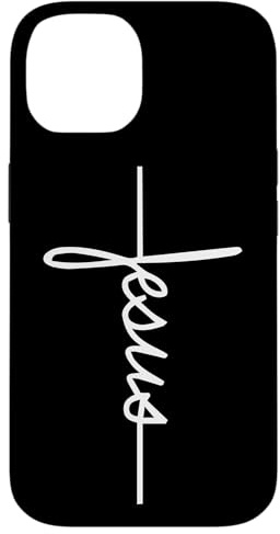 Christliche Handyhülle Jesus Kreuz Hülle für iPhone 14