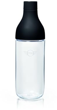 MINI Genuine Water Bottle Colour Block 700ml Black Classic Screw Cap Drinking