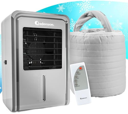 Adamson B10 Bed Cooling System - Twin 75 L x 39 W - 100% Algodón Colchón Refrescante para Sudores Nocturnos - Enfriador de Cama de Agua Ideal para Dormidores Calientes - 5 Años de Garantía - Gris