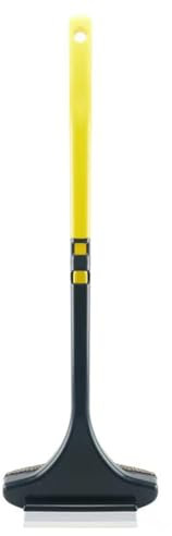 BOBOZHONG Cepillo Limpiador de Ventanas,2 en 1 Limpiador de Ventanas,Limpiador de la Ventana de Doble Cara para Cepillo Limpiador de Vidrios Largo húmedo Fuerador de Ventana al Aire Libre