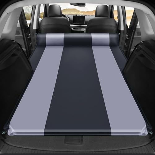 BDWXJP Automatische Luftmatratze für Jeep Cherokee 2019-2024, Matratze Auto Kofferraum Aufblasbares Bett, Auto Luftmatratzen Camping Outdoor Schlafmatratze Auto Zubehör,A-Gray