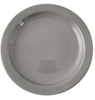 CAFIEDR Piatto da Cena Piatto da Colazione Piatto Verde Scuro Grigio Verde Piatto Cibo Occidentale Piatto Cinese da Bistecca Piatto da Dessert Piatto da Frutta per RIST(B 7,28 Pollici)