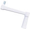 MICEL - 90095 - Manivelle pour tour de volet roulant, charge maximale 40 kg, en acier, finition blanche, 140 x 75 x 20 mm