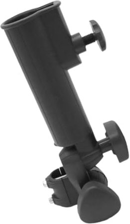 Kisangel Umbrella Holder for Golf Trolley Cart Adjustable Bracket Material for Golf Push Cart Windproof Support